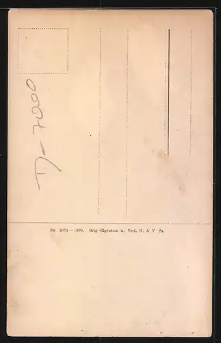 AK Stuttgart, Häuser an der Geissstrasse