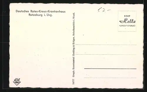 AK Ratzeburg i. Lbg., Deutsches Rotes-Krankenhaus