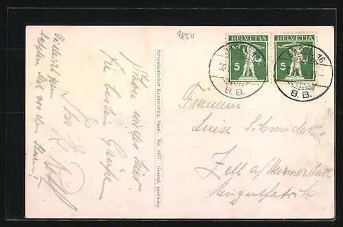 AK Lörrach i. Baden, Panorama, Käferholz