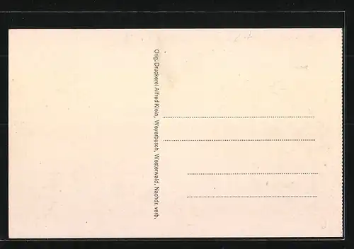 AK Au a. d. Sieg, Erholungsheim Hohegrete, Linde und Eiche