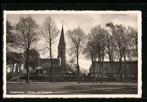 AK Süderbrarup, Kirche und Pastorat