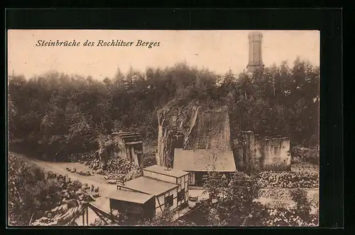 AK Rochlitz, Steinbrüche des Rochlitzer Berges