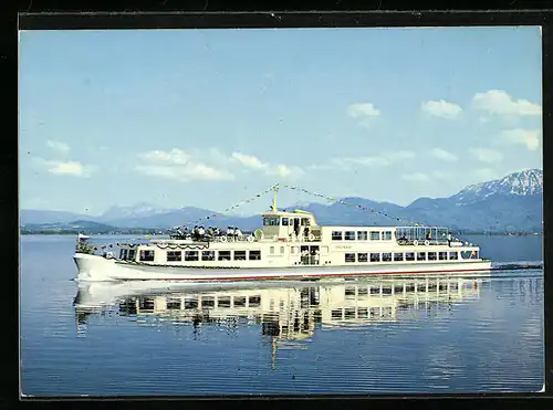 AK Flaggschiff Edeltraud der Chiemseeschiffahrt