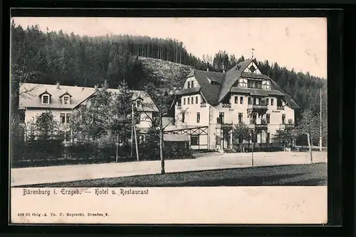 AK Bärenburg bei Kipsdorf, Hotel und Restaurant
