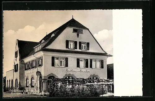 AK Erzingen Kreis Waldshut, Gasthaus zum Hirschen