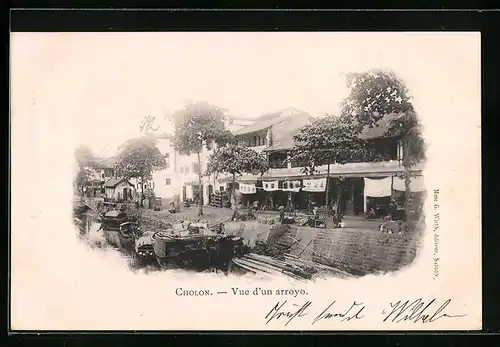 AK Cholon, Vue d'un arroyo