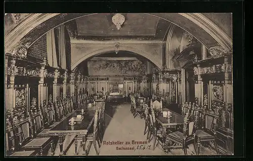 AK Bremen, Restaurant Ratskeller, Bachussaal