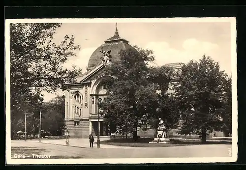 AK Gera, Blick auf Theater