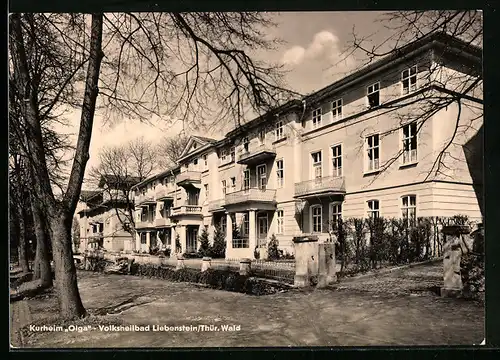 AK Liebenstein /Thür. Wald, Kurheim Olga, Volksheilbad