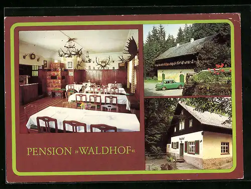 AK Venusberg /Kr. Zschopau, Pension Waldhof