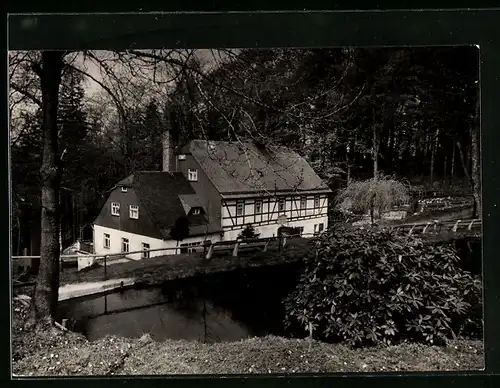 AK Ansprung /Erzgeb., Erholungsheim Hüttstadtmühle