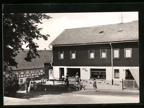 AK Bärenfels /Erzgeb., Kur- und Erholungsort Milchbar