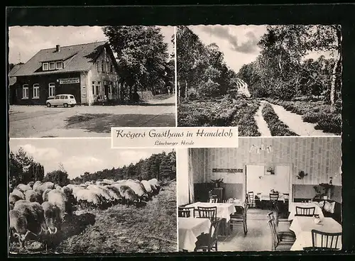 AK Handeloh /Lüneburger Heide, Krögers Gasthaus