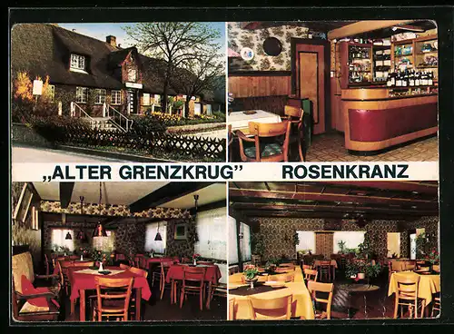 AK Rosenkranz / Aventoft, Gasthaus Alter Grenzkrug