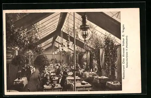 AK Berlin, Restaurant Otto Krause, Nollendorfplatz 9