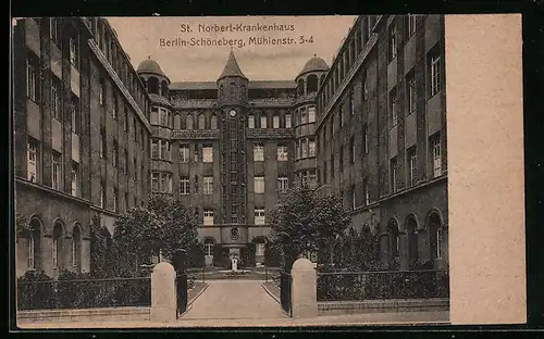 AK Berlin-Schöneberg, St. Norbert-Krankenhaus, Mühlenstr. 3-4