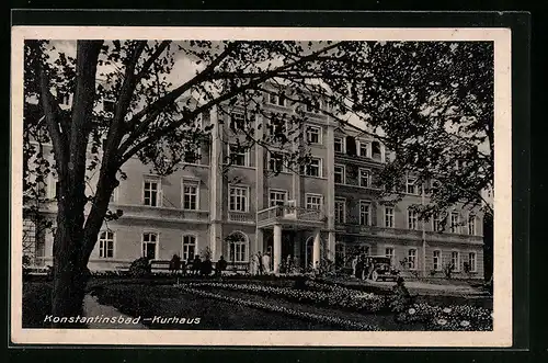 AK Konstantinsbad, Blick auf Kurhaus