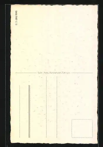 AK Tübingen, Partie aus der Neckargasse