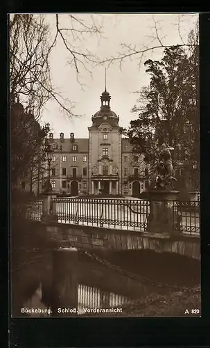 AK Bückeburg, Schloss, Vorderansicht