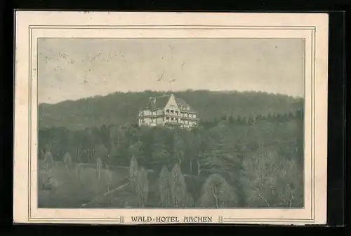 AK Aachen, Wald Hotel A. Intra-Henrion