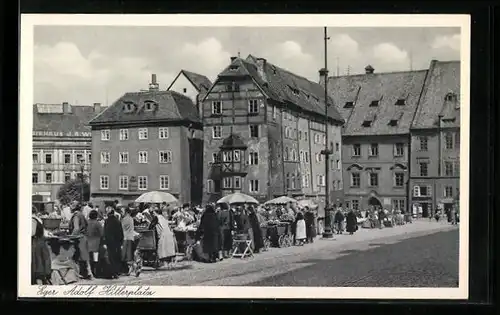 AK Eger, Marktgeschehen auf dem platz