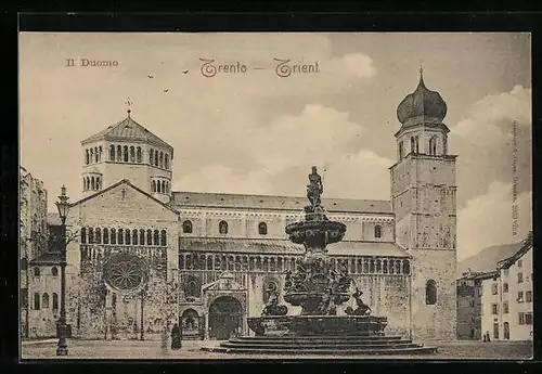 AK Trient, Dom und Brunnen