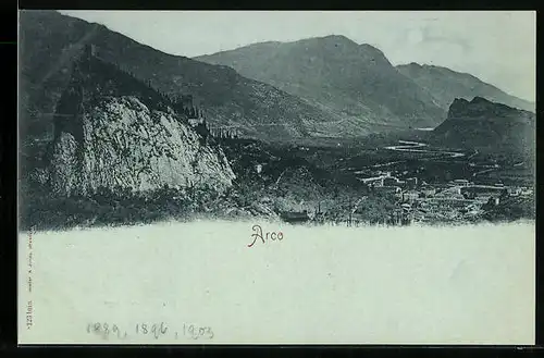 AK Arco, Panorama über den Ort