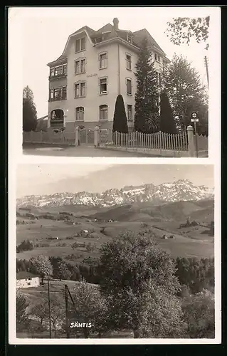 AK Säntis, Hotel-Pension Casana, Panorama