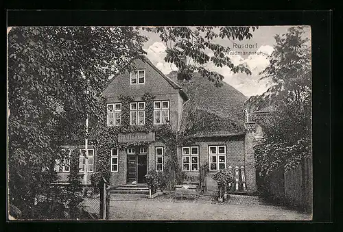 AK Rosdorf, Waidmannsruh mit Garten