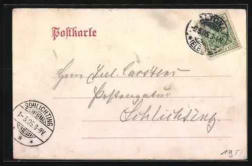 AK Hamburg-St. Pauli, Restaurant zur Holsten-Halle, Inh.: W. Hennings, Casperle-Theater