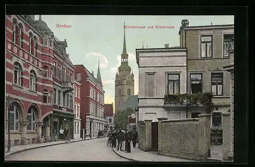 AK Itzehoe, Mittelstrasse und Kreditbank