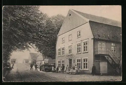 AK Kollmar i. Holst., Gasthof zur Post, Inh.: C. H. Jürgensen