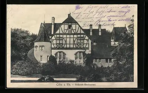 AK Köln-Marienburg, Südpark-Restaurant