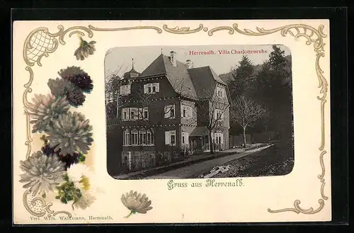 AK Herrenalb, Villa Charlottenruhe