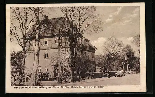 AK Lohbergen, Pension Waldheim