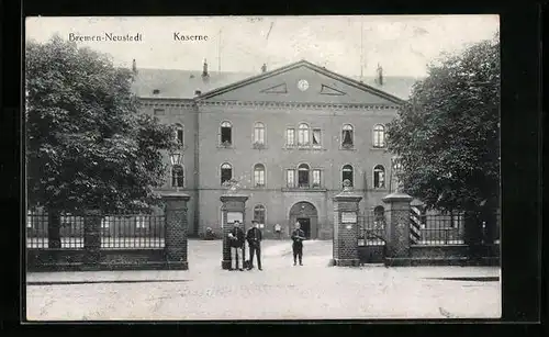 AK Bremen-Neustedt, Eingang zur Kaserne