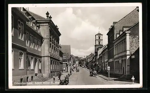 AK Ottweiler /Saar, Strasse