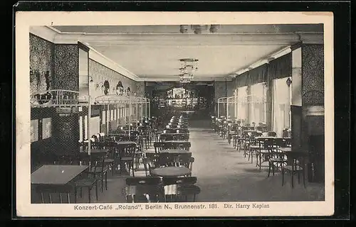 AK Berlin, Konzert-Café Roland, Brunnenstr. 181
