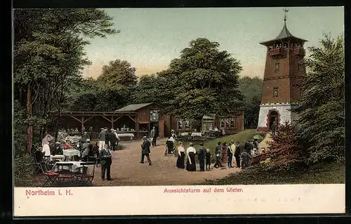 AK Northeim i. H., Aussichtsturm auf dem Wieter