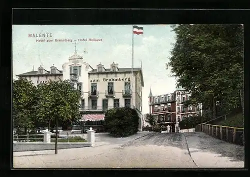 AK Malente, Hotel zum Brahmberg und Hotel Bellevue