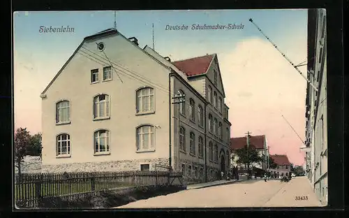 AK Siebenlehn, Partie an der Deutschen Schuhmacher-Schule