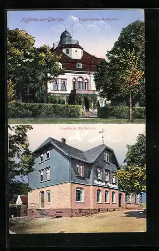 AK Rathsfeld, Jagdschloss und Gasthaus