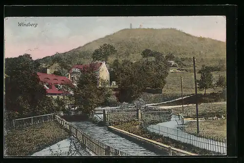 AK Windberg, Ortspartie mit Fluss