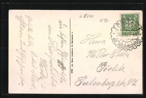 AK Windberg, Ortspartie mit Fluss