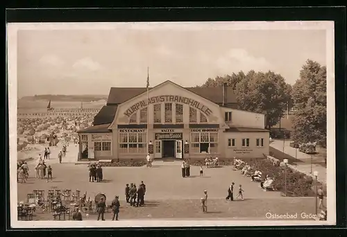 AK Grömitz, Kurpalast Strandhalle, Restaurant, Kaffee, Konditorei