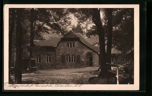 AK Cunewalde /Sächs. Oberlausnitz, Gasthaus Czorneboh