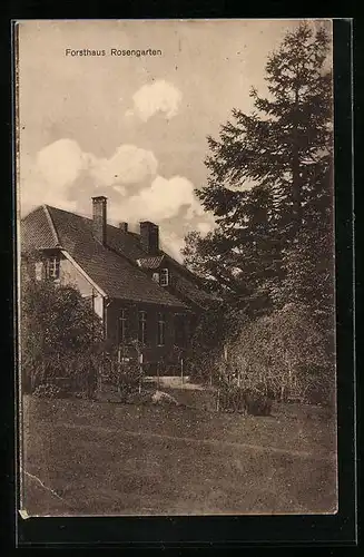 AK Rosengarten, Gasthof Forsthaus Rosengarten