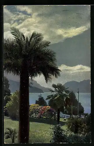 Künstler-AK Photochromie Nr. 3349: Villa Serbelloni