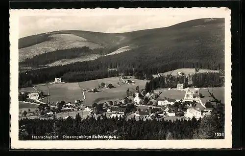 AK Harrachsdorf, Panorama im Riesengebirge