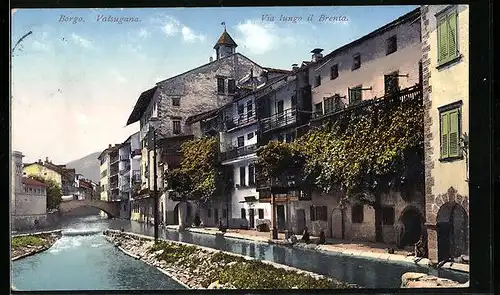 AK Borgo Valsugana, Via lungo il Brenta